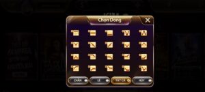 Lựa chọn số dòng thắng và mức cược theo ý bạn để điều chỉnh vốn