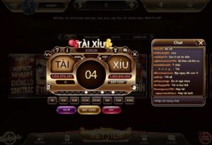 Hướng dẫn chơi game Tài Xỉu chuẩn không cần chỉnh 7 Giao diện đặt cược Tài Xỉu Nhatvip